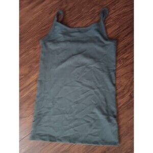 NOBO Jr. Medium 7-9 Green ribbed knit pullover sleeveless tank Top